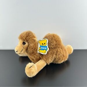 Vintage 1986 Dakin Sahara Camel Plush Stuffed Animal 8.5” 80s